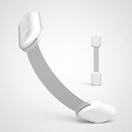 Child Safety Cabinet Locks with Flexible Strap Design | Adhesive Baby Proofing for Quick Installation