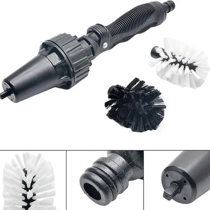 Rotating Cleaning Brush with Ergonomic Grip | Compact Design for Effortless Cleaning