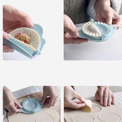 Dumpling Maker Set with Dough Cutter and Sealing Press for Uniform Homemade Dumplings and Potstickers