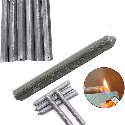 Aluminum Welding Rod Set, Easy Melt High Strength Brazing Rods for Metal Repair and Fabrication, No Machine Needed