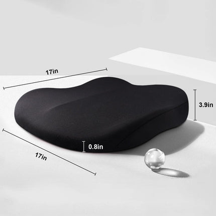Car Seat Cushion for Height, Ergonomic Office Chair Cushion with Non Slip Bottom – image 6