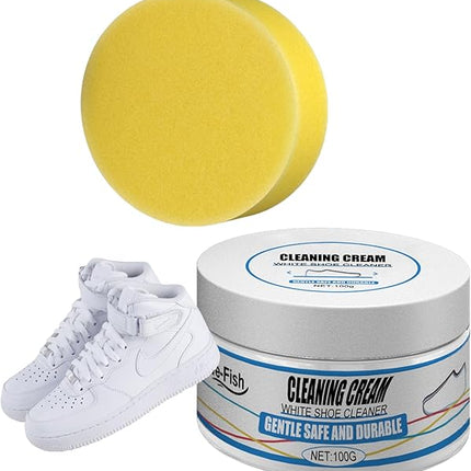 Shoe Cleaning Cream with Deep Cleansing Formula | Eco-Friendly Solution for Revitalizing Footwear