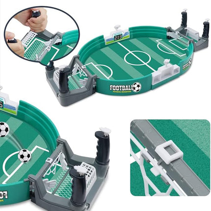 Tabletop Football Game with Realistic Player Movements | Compact Design for Family Fun