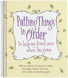 Estate Planner, End of Life Planner with 2 Pockets, Important Document Organizer for Final Wishes and Loved Ones