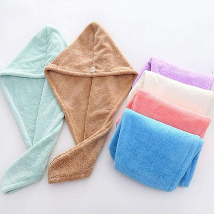 Ultra Absorbent Hair Wrap Towel | Microfiber Fast-Drying Design for Effortless Styling