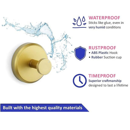 Wall Hooks, Towel Hooks for Bathroom and Kitchen