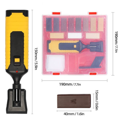 Wood Filler Sticks in 11 Colors, Laminate Floor Repair Kit, Wood Floor Repair, Furniture Restorer for Cabinets – image 9