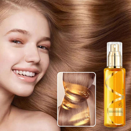 Hair Oil Spray for Dry Hair with Lightweight Nourishing Formula, Shine and Smoothing Mist for At Home Styling