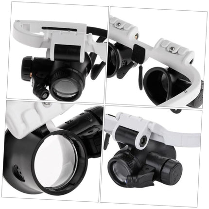 LED Magnifying Glasses with Adjustable Brightness | Lightweight Design for Clear Viewing