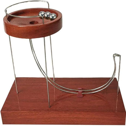 Perpetual Motion Machine with Elegant Design | Unique Desktop Decor for Science Enthusiasts