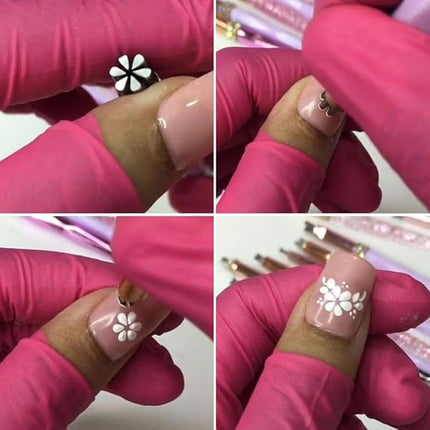 Nail Art Stamp Pen Set with Dual-Tip Design | Easy Application for Stunning Designs