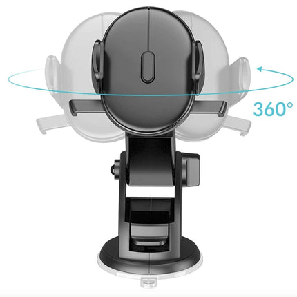 Telescopic Car Phone Holder with Adjustable Viewing Angles | Secure Mount for Safe Driving