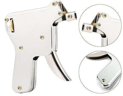 Lock Pick Gun, Manual Pin Tumbler Picking Tool with Ergonomic Grip, for Padlocks and Door Locks You Own