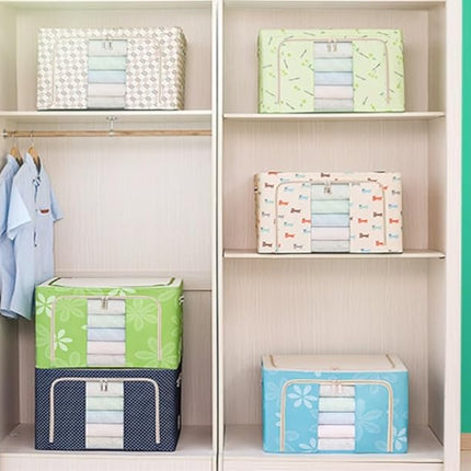 Clothes Storage Bags for Closet Organization, Stackable Dust Proof Bags for Comforters, Blankets and Coats