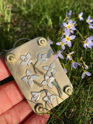 Mini Flower Press with Blotter Paper, Flower Pressing Craft Tool for Pressed Flower Art – image 20