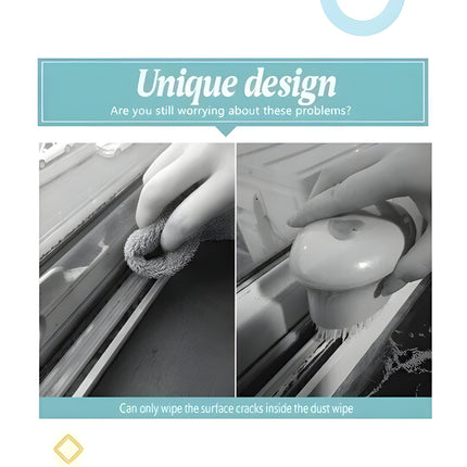 Scrub Brush for Window Tracks