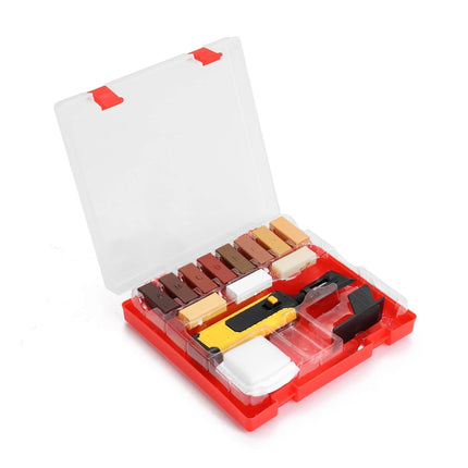 Laminate Floor Repair Kit, Wood Repair Kit with 11 Color Wax Blocks – image 8