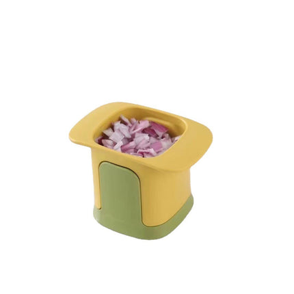 Vegetable Dicer and Chopper with Stainless Steel Blades | Efficient Food Prep for Quick Meal Preparation