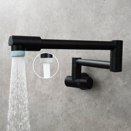 Pot Filler over Stove, Wall Mount Pot Filler Faucet with Single Handle and Swivel Spout, Kitchen Pot – image 27