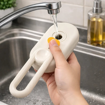 Pet Grooming Steam Brush with Adjustable Heat, 3-in-1 Warm Mist Brush for Cats and Dogs to Clean and De-Shed