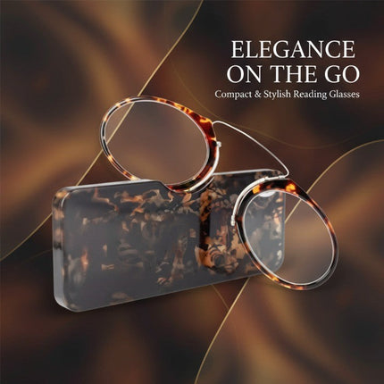 Ultra Thin Reading Glasses, Portable Reader Glasses for Travel