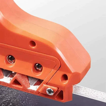 Manual Edge Trimming Tool with 45, 60, 90 and 120 Degree Blades for Gypsum, Softwood and Plastic