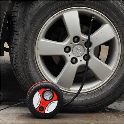 Portable Tire Air Pump with Digital Pressure Gauge | Compact Design for Quick Inflation