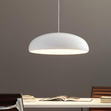 Modern Metal Pendant Light with Sculptural Dome Design | Customizable Ambience for Dining and Living Spaces