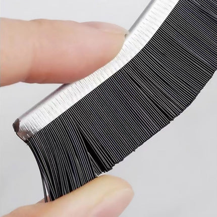 Crevice Cleaning Brush, Narrow Bristle Brush for Window Tracks, Sliding Doors and Keyboards, Home and Car Use