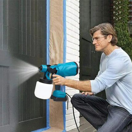 High-Pressure Paint Spray Gun with Adjustable Nozzle | Ergonomic Design for Smooth Finishes