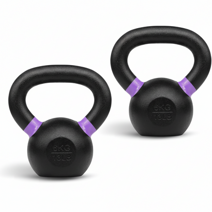 Cast Iron Kettlebell for Full Body Strength Training | Durable Design for Home Gym Workouts