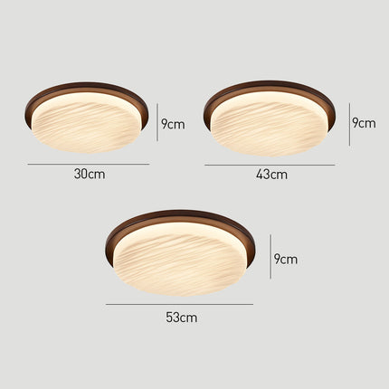 Art Deco LED Ceiling Light with Sculpted Glass Shade | Warm Ambient Lighting for Timeless Elegance