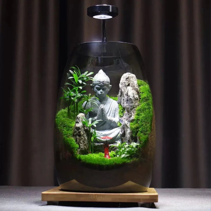 Moss Terrarium with Miniature Garden, Moss Terrarium with Miniature Garden – image 19