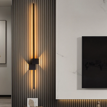 Modern LED Wall Light with Integrated Warm White Illumination | Energy-Efficient Design for Stylish Home Décor