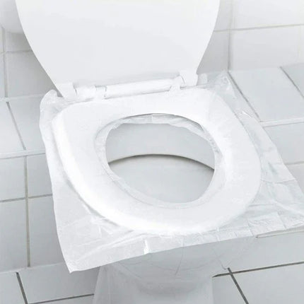 Disposable Toilet Seat Covers, Waterproof Individually Wrapped Seat Protectors for Travel and Public Restrooms