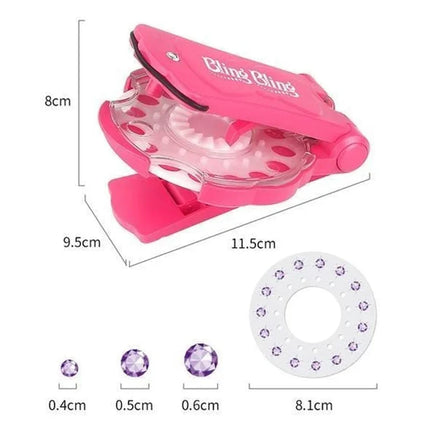 Rhinestone Applicator for Hair, Hair Jewels for Shoes and Phone Cases – image 11