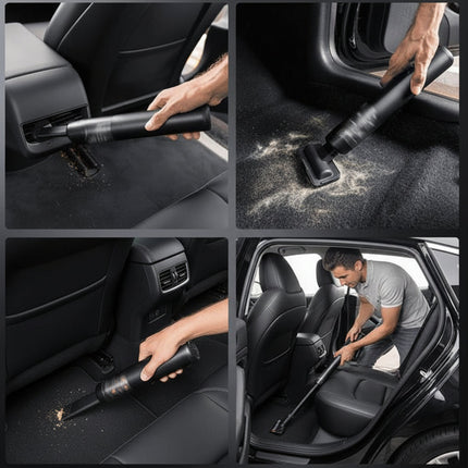 Handheld Cordless Car Vacuum with Strong Suction | Quick Interior Cleaning for Dust and Debris
