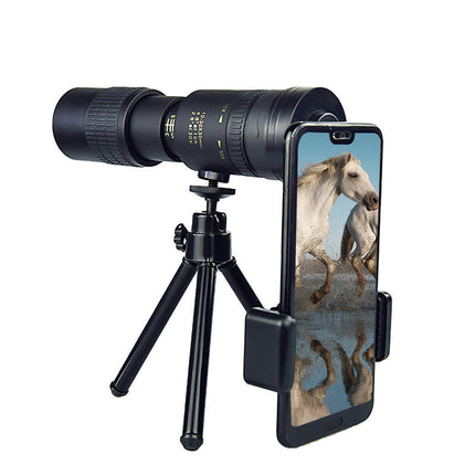 Monocular Telescope for Smartphones with Adjustable Tripod | Compact Design for Clear Viewing
