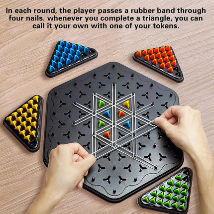 Triangle Chess Game, Family Board Games and Party Game for Kids and Adults