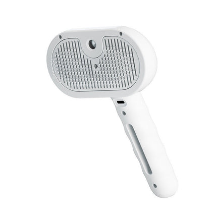 Rechargeable Pet Grooming Brush with Steam Cleaning | Effortless Fur Removal for a Healthy Coat