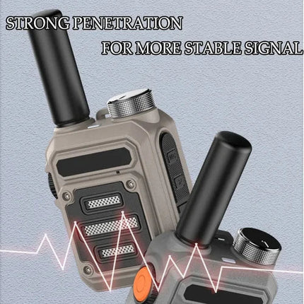 Waterproof Walkie Talkie, Rechargeable Two Way Radios with Flashlight and Display – image 6