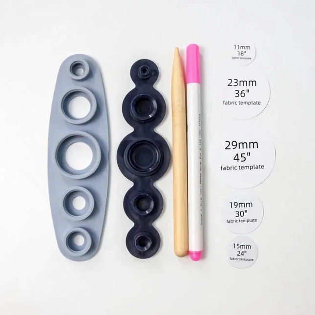 Self Cover Button Maker Kit for Custom Buttons – image 6