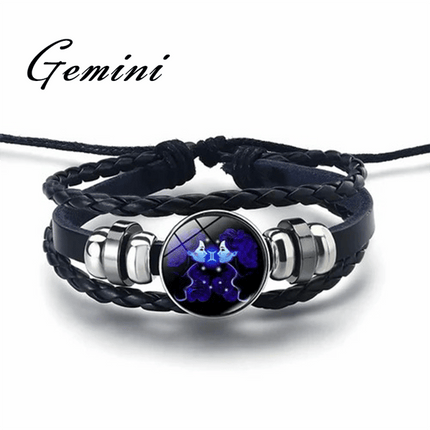 Adjustable Bracelet, Zodiac Bracelet with Stretch Strap – image 4