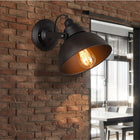 Wall Sconces, Hallway Light Fixture with Adjustable Swing Arm, Industrial Vintage Wall Light, Retro Metal Wall Lamp_00