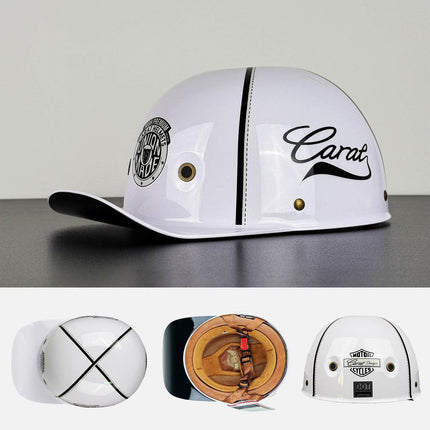 Half Helmet with Quick Release Strap – image 9