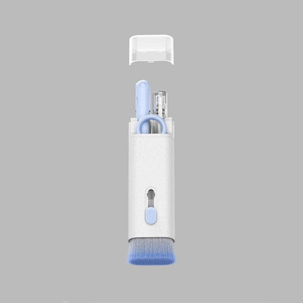 7 in 1 Electronics Cleaning Kit with Keycap Puller, Flocking Sponge and Nylon Brush for Headsets and Keyboards, 3 Colors
