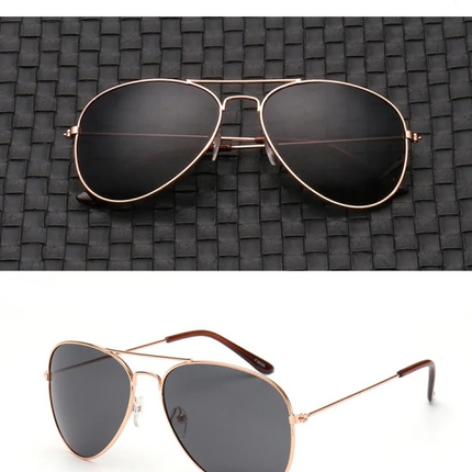 Polarized Aviator Sunglasses for Men and Women, Metal Pilot Sunglasses for Driving – image 5