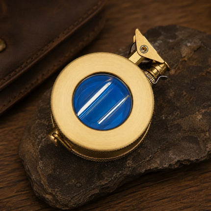 Retro Transparent Kerosene Lighter with Adjustable Flame | Unique Gift for Collectors