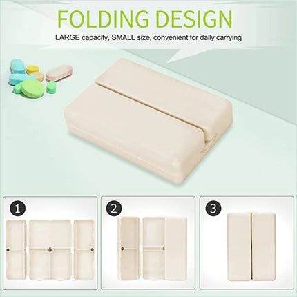 Travel Pill Organizer 7 Compartment