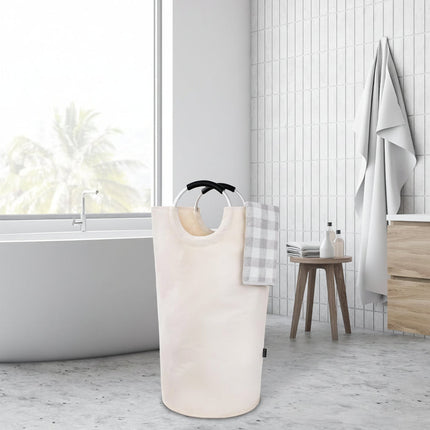 Large Waterproof Foldable Laundry Hamper with Padded Handles | 90L Capacity for Easy Carry and Space Saving Storage